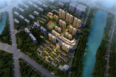滨河御邸3室2厅1卫98m2简单装修可分期出售